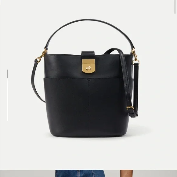 NWT Veronica Beard Large Crest Bucket Bag - Picture 8 of 8